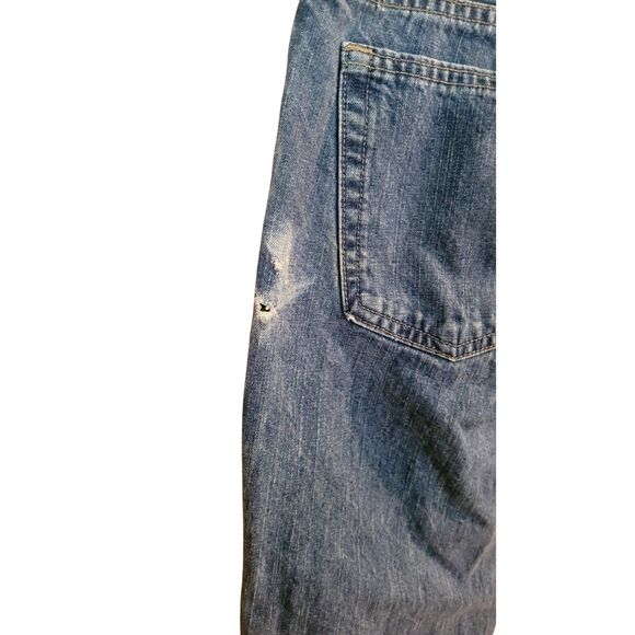Urban Pipeline 32x34 Relaxed Bootcut Fit Jeans Blue Denim Vintage - Picture 4 of 5